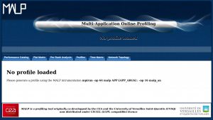 Main page of the MALP Web-Based interface.