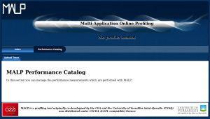 Empty performance catalog, only waiting for you to upload your first trace !
